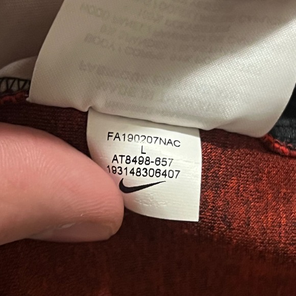 Nike NBA Toronto Raptors Showtime Therma Flex Warm-up Red Hoodie Jacket Size L - Picture 4 of 11